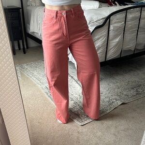 SHEIN Coral Flare & Wide Leg Jeans